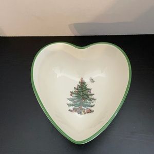 Spode Christmas candy dish